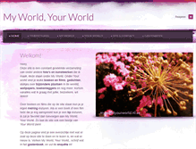 Tablet Screenshot of myworld-yourworld.weebly.com