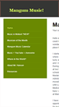 Mobile Screenshot of mangummusic.weebly.com