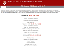 Tablet Screenshot of besthandcarwashmanchester.weebly.com