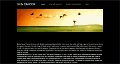 Desktop Screenshot of aboutskincancer.weebly.com