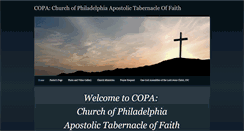 Desktop Screenshot of copatabernacleoffaith.weebly.com