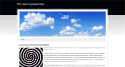 Desktop Screenshot of learnhypnosisdojo.weebly.com