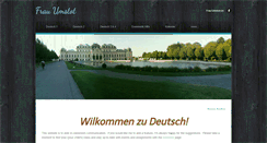 Desktop Screenshot of frauumstot.weebly.com