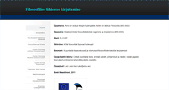 Desktop Screenshot of filosoofiakirjutamine.weebly.com