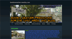 Desktop Screenshot of boobleweather.weebly.com