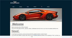 Desktop Screenshot of petrolheadsuktv.weebly.com