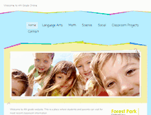 Tablet Screenshot of gradefour.weebly.com