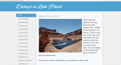 Desktop Screenshot of dooleyatlakepowell.weebly.com