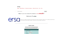 Desktop Screenshot of ersa.weebly.com