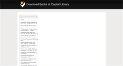 Desktop Screenshot of cpitalbooks.weebly.com