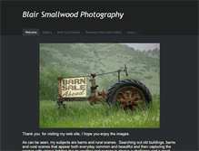 Tablet Screenshot of blairsmallwoodphotography.weebly.com