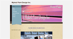 Desktop Screenshot of mykelzpaintdesigninc.weebly.com