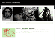 Tablet Screenshot of angrymermaidphotography.weebly.com