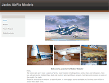 Tablet Screenshot of jacksairfixmodels.weebly.com