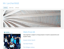 Tablet Screenshot of mrlerchenfeldt.weebly.com