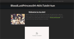 Desktop Screenshot of bloodlustprincess94.weebly.com