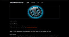 Desktop Screenshot of magataproductions.weebly.com