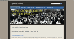 Desktop Screenshot of familyspencer.weebly.com