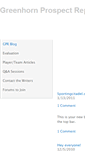 Mobile Screenshot of greenhornprospects.weebly.com