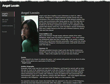 Tablet Screenshot of angellocsin.weebly.com