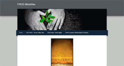 Desktop Screenshot of frogministries.weebly.com