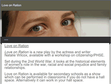 Tablet Screenshot of loveonration.weebly.com