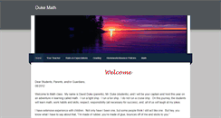 Desktop Screenshot of dukemath.weebly.com