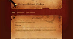 Desktop Screenshot of mslayessheltonclasswebpage.weebly.com