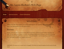 Tablet Screenshot of mslayessheltonclasswebpage.weebly.com