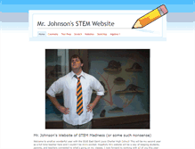 Tablet Screenshot of mrjohnsonchs.weebly.com