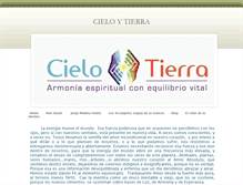 Tablet Screenshot of cieloytierra.weebly.com