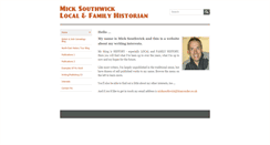 Desktop Screenshot of historymick.weebly.com