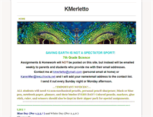 Tablet Screenshot of kmerletto.weebly.com