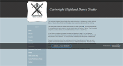 Desktop Screenshot of cartwrighthighlanddancestudio.weebly.com