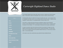Tablet Screenshot of cartwrighthighlanddancestudio.weebly.com