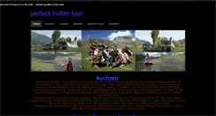 Desktop Screenshot of perfectindiantour.weebly.com