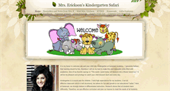 Desktop Screenshot of mrsericksonskinder.weebly.com