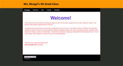 Desktop Screenshot of mrsmunger.weebly.com