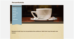 Desktop Screenshot of keraamikatuba.weebly.com