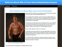 Tablet Screenshot of how-to-build-lean-muscle.weebly.com