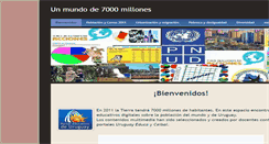 Desktop Screenshot of 7000millones.weebly.com