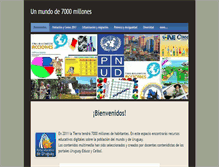 Tablet Screenshot of 7000millones.weebly.com