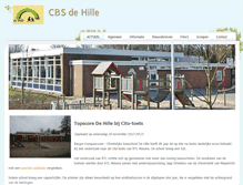 Tablet Screenshot of cbsdehille.weebly.com