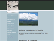 Tablet Screenshot of ericbonnett.weebly.com