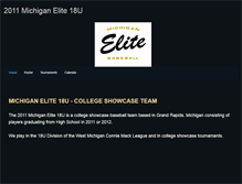 Tablet Screenshot of elitebaseball.weebly.com