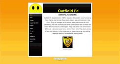 Desktop Screenshot of oatfieldfc.weebly.com