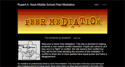 Desktop Screenshot of nockpeermediation.weebly.com