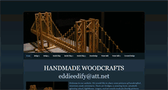 Desktop Screenshot of handmadewoodcrafts.weebly.com