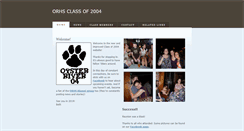 Desktop Screenshot of orhs2004.weebly.com