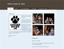 Tablet Screenshot of orhs2004.weebly.com